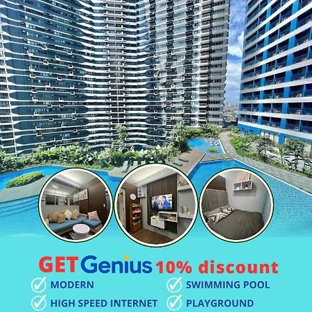 Apartment In Air Residences, Makati With Wifi, Netflix, Pool, Mall And More マニラ市 エクステリア 写真